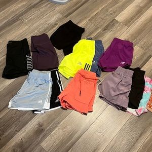 Lot of athletic shorts!